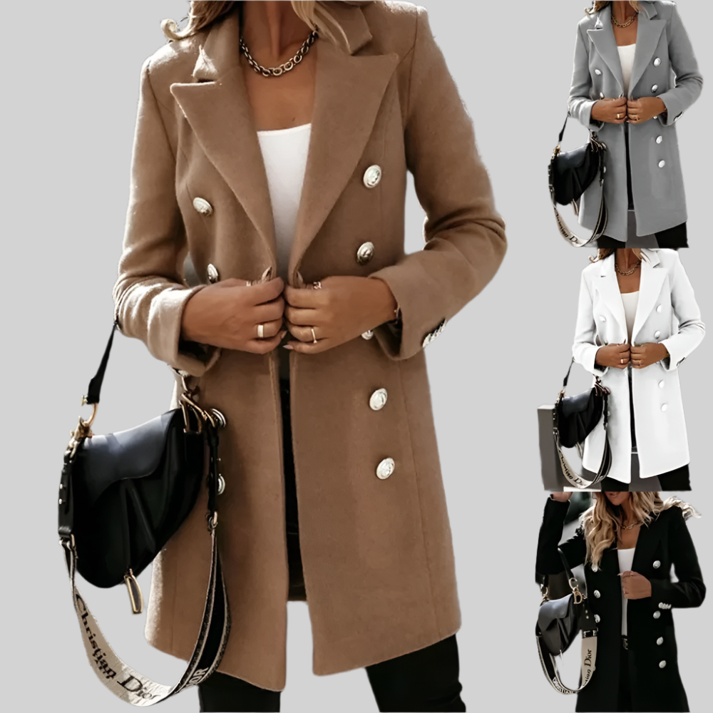Solveig™ | Dobbeltradet blazer til kvinder