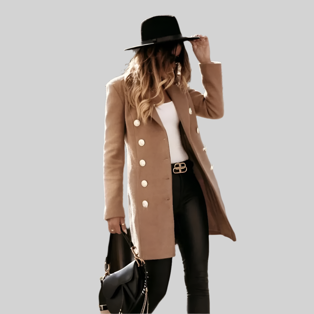 Solveig™ | Dobbeltradet blazer til kvinder