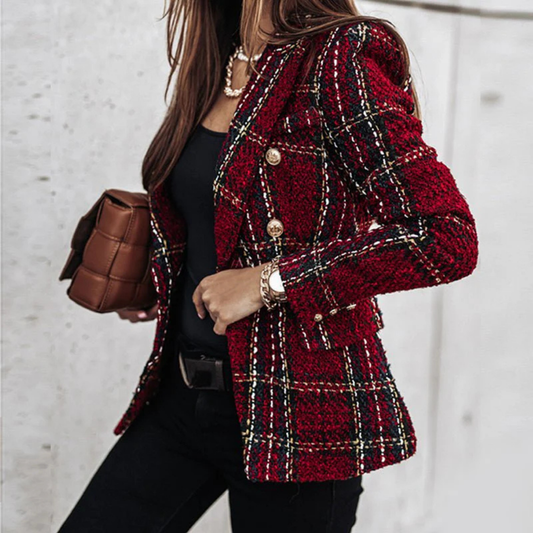 Johanne™ | Elegant ternet blazer til kvinder