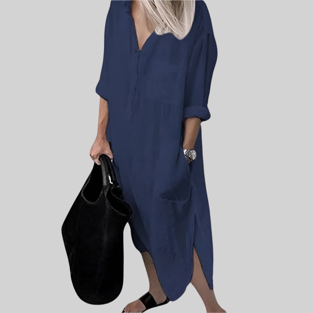 Katrine™ | Stilfuld og behagelig lang kjole
