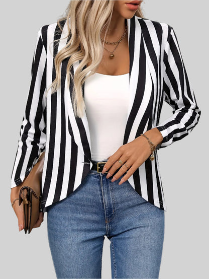Astrid™ | Stilfuld stribet blazer