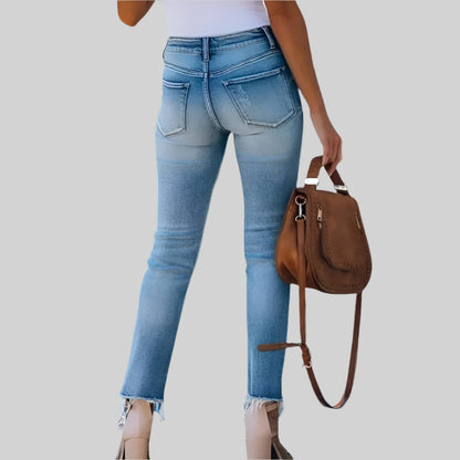 Signe™  | Trendy ripped jeans til kvinder