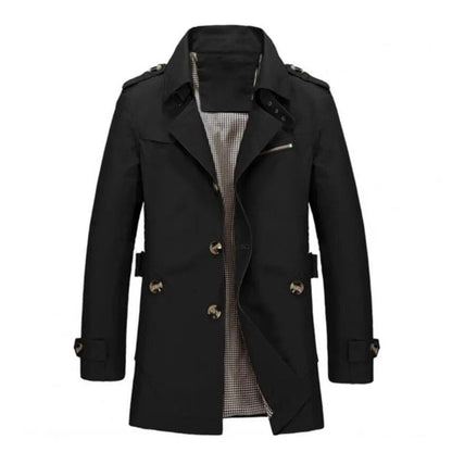 Luke™ | Stilfuld trenchcoat til mænd