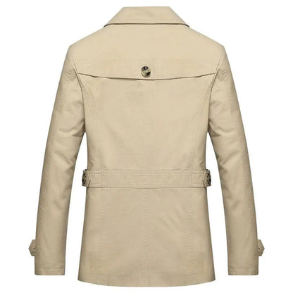 Luke™ | Stilfuld trenchcoat til mænd